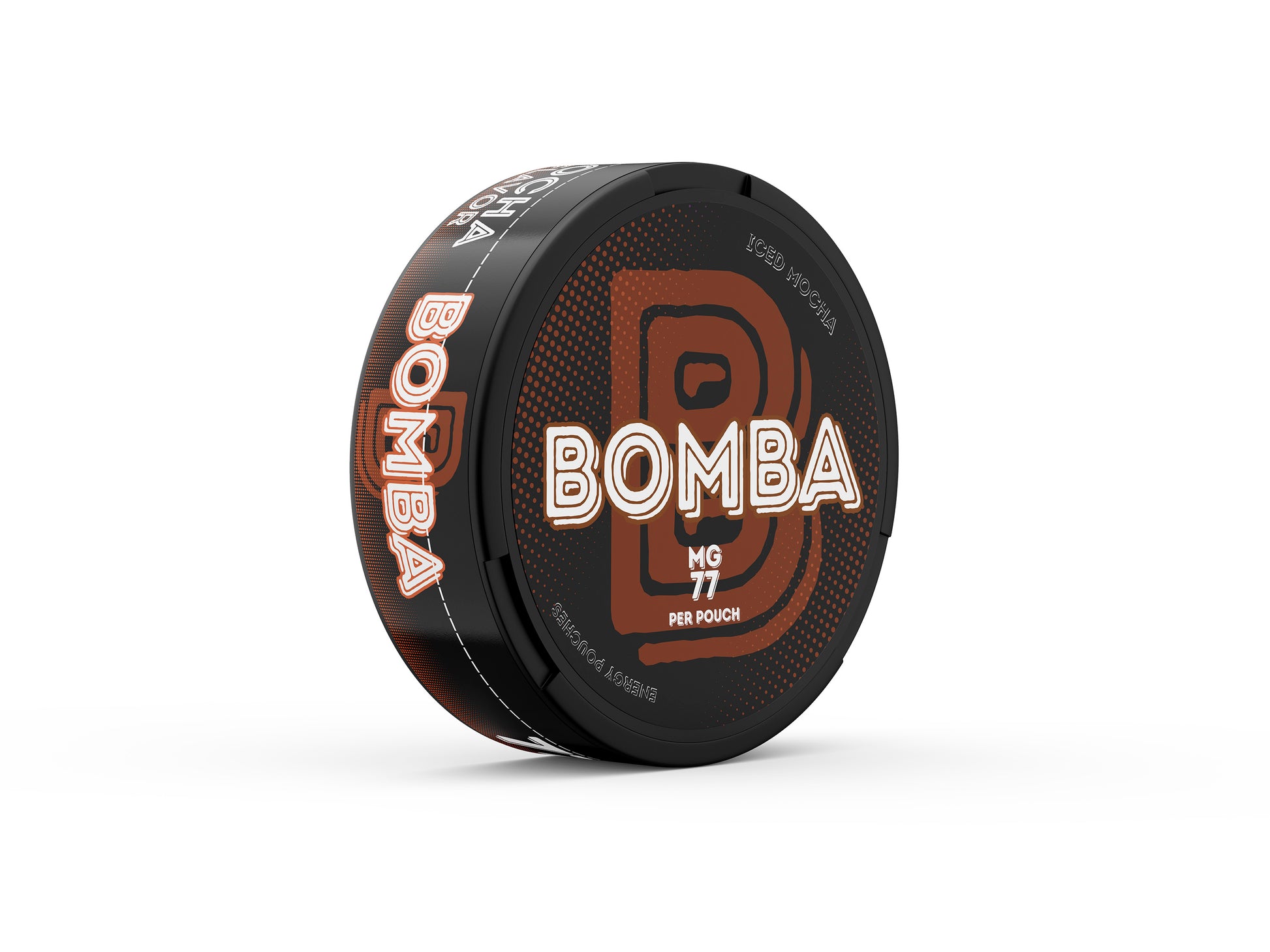 Iced Mocha Energy Pouches – Nootropic Coffee Boost by Bomba